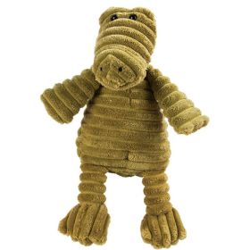 Vocal Animal Plush for Pet Dog Molar Teeth Cleaning Training (Option: Crocodile)